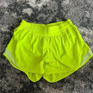 Neon yellow lululemon hotty hot - size 6 tall